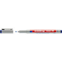 edding 4-152003  152 M Non-permanenter Folienschreiber blau