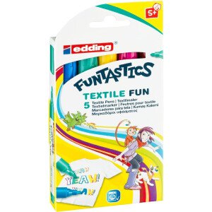 edding 4-17-5  17 FUNTASTICS TEXTILE FUN...
