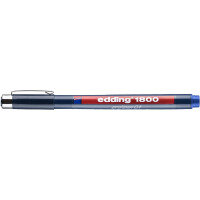edding 4-180001003  1800 0,1 Präzisionsfeinschreiber blau