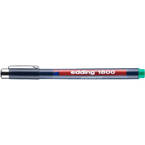 edding 4-180001004  1800 0,1 Präzisionsfeinschreiber grün