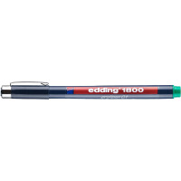 edding 4-180001004  1800 0,1 Präzisionsfeinschreiber grün