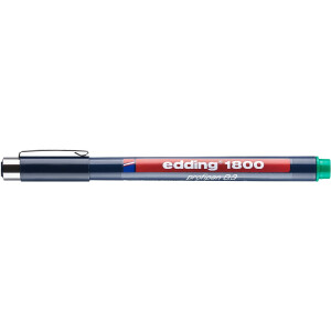 edding 4-180003004  1800 0,3 Präzisionsfeinschreiber grün