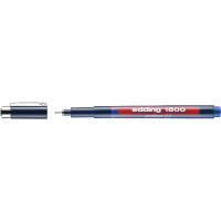 edding 4-180005003  1800 0,5 Präzisionsfeinschreiber blau