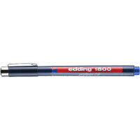 edding 4-180005003  1800 0,5 Präzisionsfeinschreiber blau