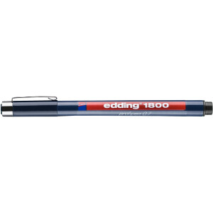 edding 4-180007001  1800 0,7 Präzisionsfeinschreiber schwarz