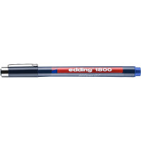 edding 4-180007003  1800 0,7 Präzisionsfeinschreiber blau