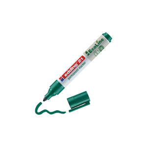 edding 4-21004  21 EcoLine Permanentmarker grün