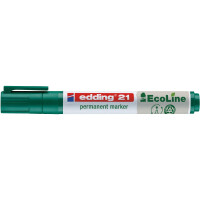 edding 4-21004  21 EcoLine Permanentmarker grün