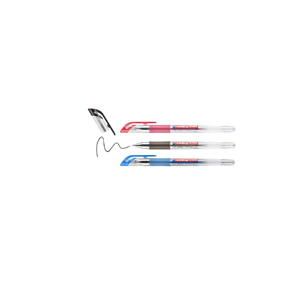 edding 4-2185-3099  2185 Gelroller 3er-Set sortiert basic