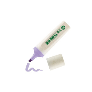 edding 4-24134  24 EcoLine Textmarker pastellviolett