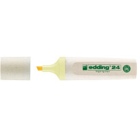 edding 4-24135  24 EcoLine Textmarker pastellgelb