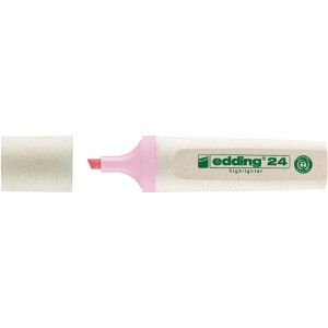 edding 4-24138  24 EcoLine Textmarker pastellrosa