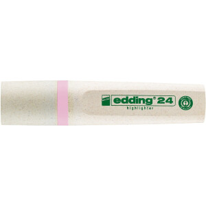 edding 4-24138  24 EcoLine Textmarker pastellrosa