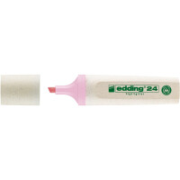 edding 4-24138  24 EcoLine Textmarker pastellrosa