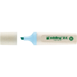 edding 4-24139  24 EcoLine Textmarker pastellblau
