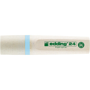 edding 4-24139  24 EcoLine Textmarker pastellblau