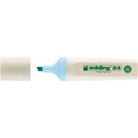 edding 4-24139  24 EcoLine Textmarker pastellblau