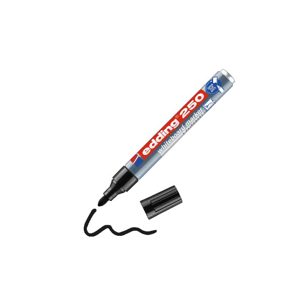 edding 4-250001  250 Whiteboardmarker schwarz