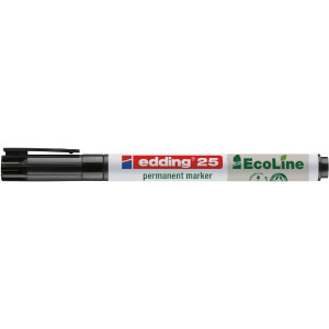 edding 4-25001  25 EcoLine Permanentmarker schwarz