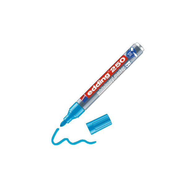 edding 4-250010  250 Whiteboardmarker hellblau