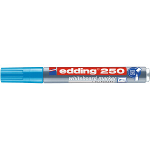 edding 4-250010  250 Whiteboardmarker hellblau