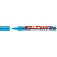 edding 4-250010  250 Whiteboardmarker hellblau