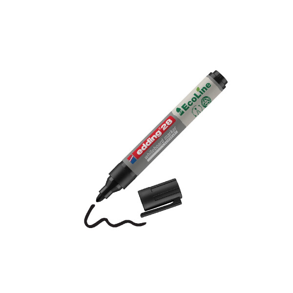 edding 4-28001  28 EcoLine Whiteboardmarker schwarz