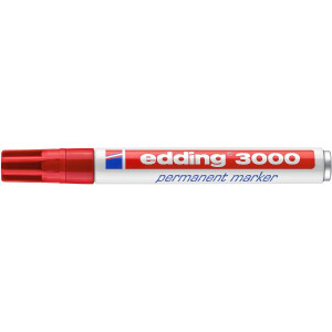 edding 4-3000002  3000 Permanentmarker rot