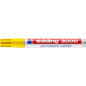 edding 4-3000005  3000 Permanentmarker gelb