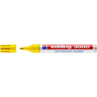 edding 4-3000005  3000 Permanentmarker gelb