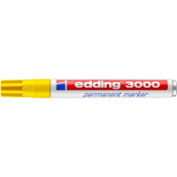 edding 4-3000005  3000 Permanentmarker gelb