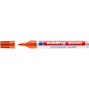 edding 4-3000006  3000 Permanentmarker orange