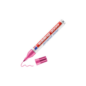 edding 4-3000009  3000 Permanentmarker pink