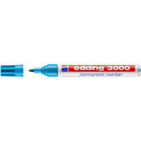 edding 4-3000010  3000 Permanentmarker hellblau