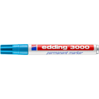 edding 4-3000010  3000 Permanentmarker hellblau
