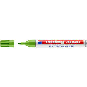 edding 4-3000011  3000 Permanentmarker hellgrün