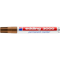 edding 4-3000013  3000 Permanentmarker ocker