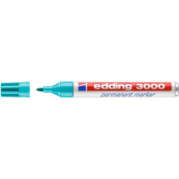 edding 4-3000014  3000 Permanentmarker türkis