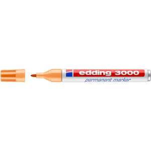 edding 4-3000016  3000 Permanentmarker hellorange