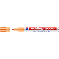 edding 4-3000016  3000 Permanentmarker hellorange