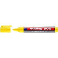 edding 4-300005  300 Permanentmarker gelb