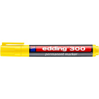 edding 4-300005  300 Permanentmarker gelb