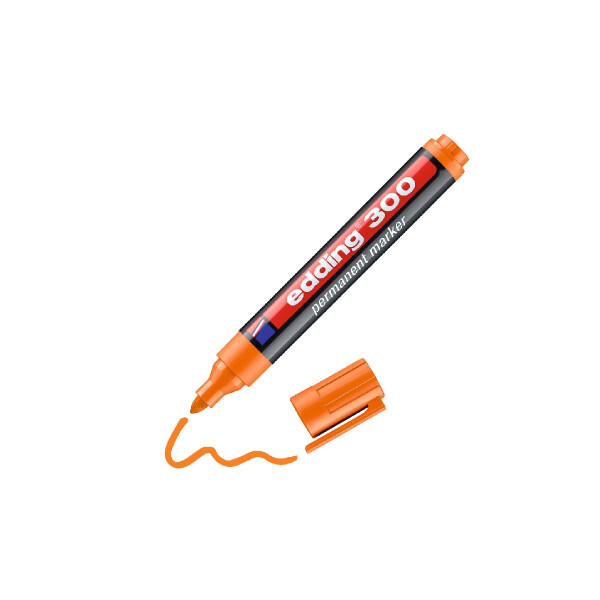 edding 4-300006  300 Permanentmarker orange