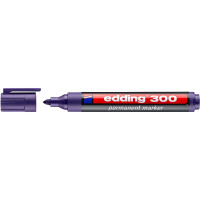 edding 4-300008  300 Permanentmarker violett
