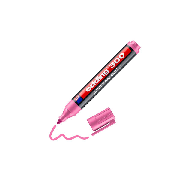 edding 4-300009  300 Permanentmarker pink
