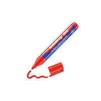edding 4-30002  30 Brillant-Papiermarker rot