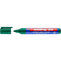 edding 4-30004  30 Brillant-Papiermarker grün
