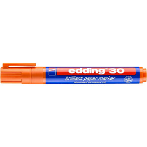 edding 4-30006  30 Brillant-Papiermarker orange