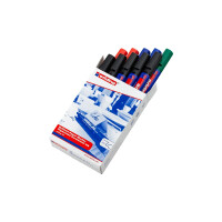 edding 4-30999  30 Brillant-Papiermarker 10er-Faltschachtel sortiert