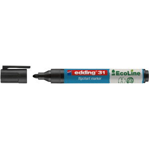 edding 4-31001  31 EcoLine Flipchartmarker schwarz